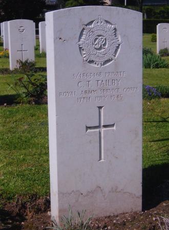 Private S/4863468 Charles Thomas Alfred Tailby

NAPLES WAR CEMETERY