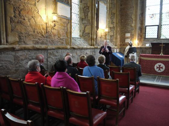 Brian Verity tells the story of the finding of the effigy.