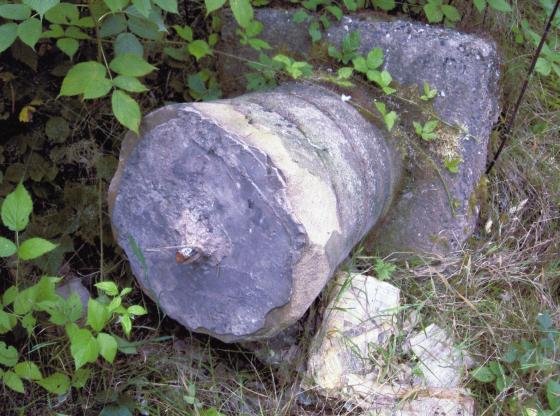 Millstone stolen. August 2006