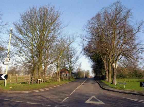 Looking from Rothley Station to The Ridings. March 2007

This is a beautiful, long road in Rothley with interesting architecture, lovely gardens and ancient trees.