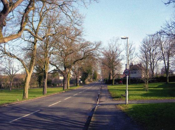 At The Ridings crossroads. March 2007