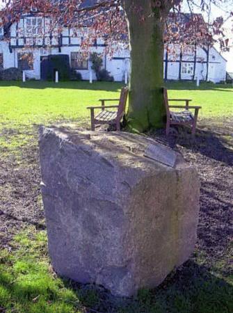 Site 135 The Coronation Stone and Plaque. March 2006