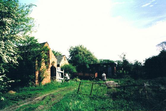 Buildings at Fields Farm Site 164. May 2003