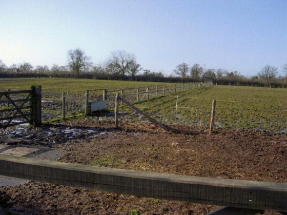 Site 262 Reynold's Pasture from The Ridings. March 2007