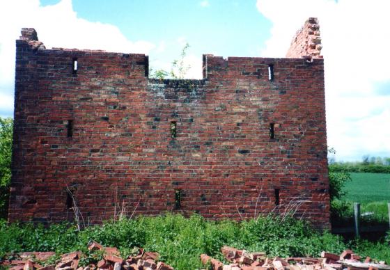 Site 206 The remains of the old barn. May 2004