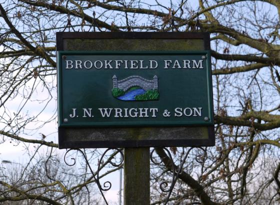 Site 221 A new sign now that the whole place is being demolished. However, it is nailed on top of the old sign. 6th April 2013