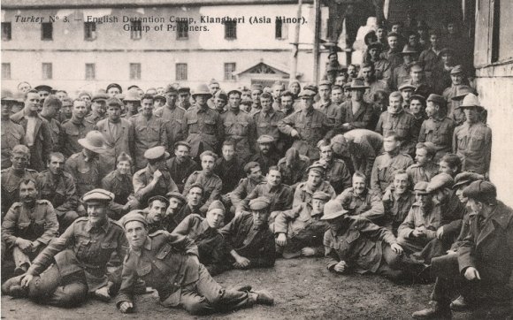 Prisoners of War in the English Detention Camp in Kiangeri where Private North was held.